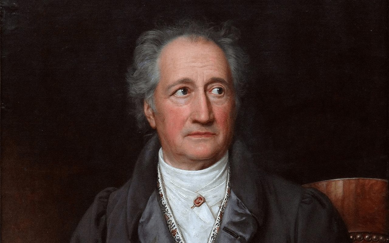 frases de Johann Goethe que deixam a vida com sentido de viver